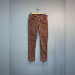 Brown AG Stevie Ankle Jeans Size 26 EUC